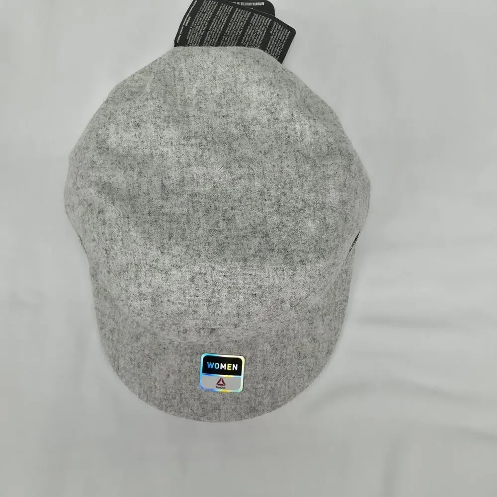 Reebok UFC Womens Military Cadet Hat OSFA Gray Wool Blend Snapback Streetwear